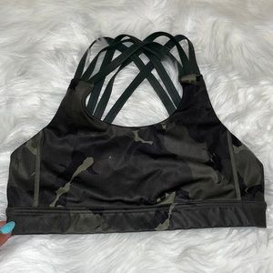 Lululemon Camo Sports Bra 💚